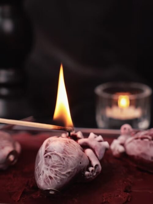Handmade Heart Low Temperature Candle