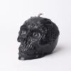 Dark Night Rose Skull Low Temperature Candle