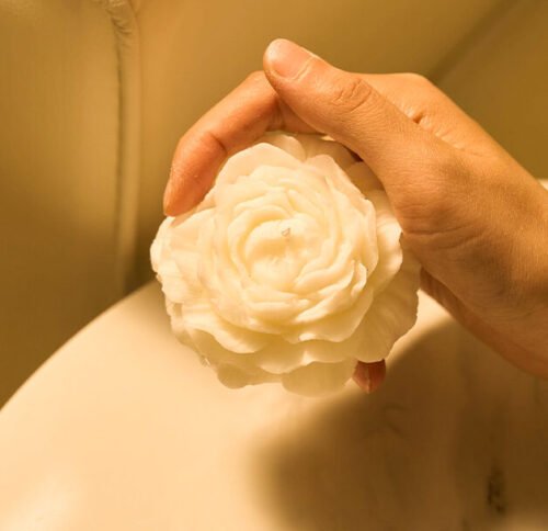 [Silk] Classic Style Rose Low Temperature Candle