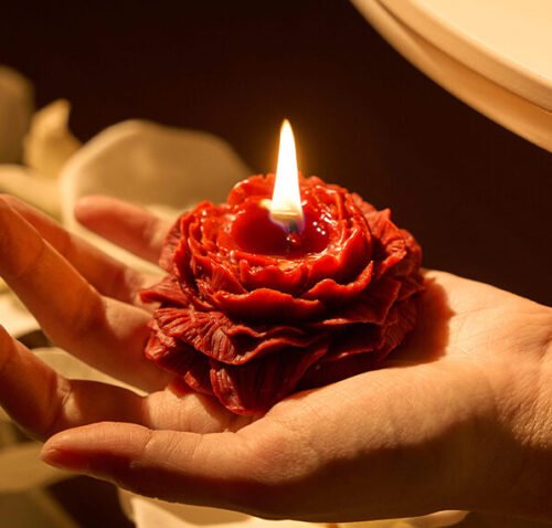 [Velvet] Classic Style Rose Low Temperature Candle